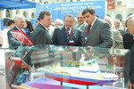VIP delegation at a participat’s stand